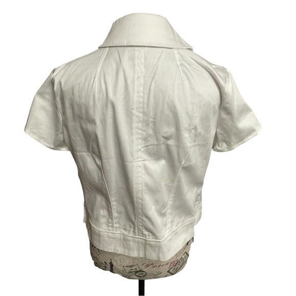 Roz & Ali Ivory Double-Breasted Blazer - Picture 3 of 4